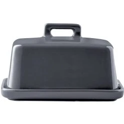 Maxwell And Williams Epicurious Butter Dish Grey Gift Boxed