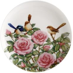 Maxwell And Williams Royal Botanic Gardens - Garden Friends Plate 20Cm Wren Gift Boxed