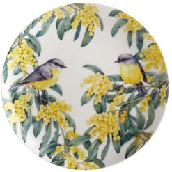 Maxwell And Williams Royal Botanic Gardens - Garden Friends Plate 20Cm Robin Gift Boxed