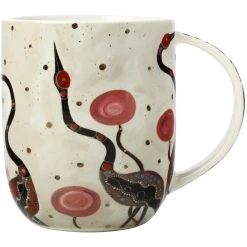 Maxwell And Williams Melanie Hava Jugaig-Bana-Wabu Mug 440ml Brolgas Gift Boxed