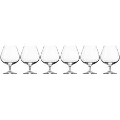 Krosno Harmony Cognac Glass 550ml - 6 Piece Set