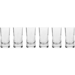 Krosno Harmony Shot Glass 40Ml Set Of 6 Gift Boxed