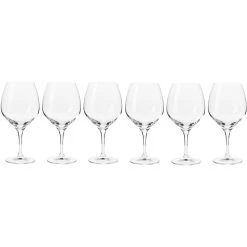 Krosno Harmony Pinot Glass 600ml - 6 Piece Set