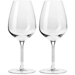 Krosno Duet Wine Glass 460ml Set Of 2 Gift Boxed