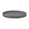 Maxwell And Williams Livvi Terrazzo Round Serving Tray 36cm Charcoal Gift Boxed