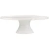 Maxwell And Williams White Basics Diamonds Footed Cake Stand 25cm Gift Boxed