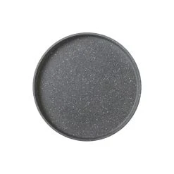 Maxwell And Williams Livvi Terrazzo Round Serving Tray 26cm Charcoal Gift Boxed