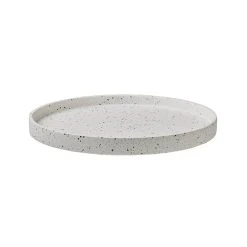 Maxwell And Williams Livvi Terrazzo Round Serving Tray 36cm White Gift Boxed
