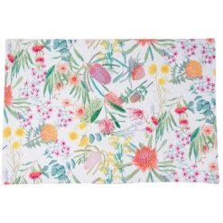 Maxwell And Williams Royal Botanic Gardens Native Blooms Cotton Placemat 45x30cm