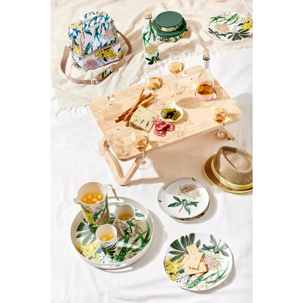 Maxwell And Williams The Blck Pen Golden Summer Bamboo Plate 20cm Set Of 4 Assorted - Image 2