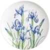 Maxwell And Williams Katherine Castle Floriade Plate 20cm Irises Gift Boxed