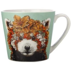 Maxwell And Williams Marini Ferlazzo Wild Planet Mug 370ml Red Panda