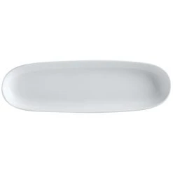 Maxwell And Williams White Basics Oblong Platter 40cm X 12.5cm