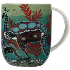 Maxwell And Williams Melanie Hava Journeys Mug 440ML Kangaroos Gift Boxed