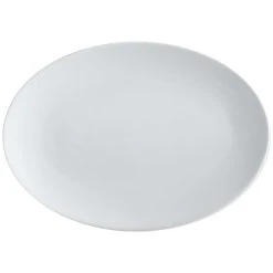 Maxwell And Williams White Basics Oval Plate 35cm X 25cm