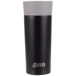 Oasis 361 Pour Through Travel Mug 360ml Black