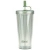 Oasis Double Wall Smoothie Tumbler With Straw Green Apple