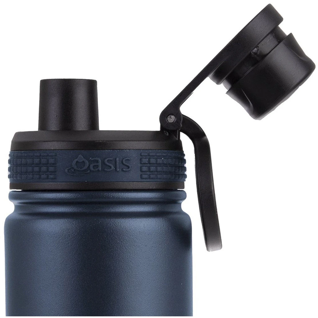 Oasis Insulated Challenger Bottle With Screw Cap 1.1L Navy - Image 6