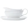 Maxwell And Williams White Basics Gravey Boat And Saucer 550ml