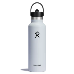 Hydro Flask 21oz Standard Mouth Straw Lid - White
