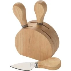 Symphony Bon Appetit Cheese Knife Block Set - 4 Piece Set