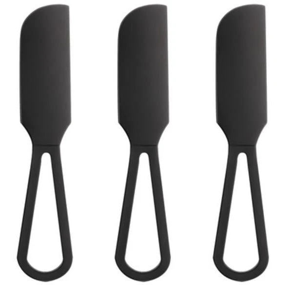 TEMPA Orson Black 3pc Spreader Knife Set