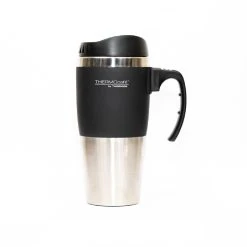 Thermos THERMOcafe Double Wall Travel Mug Black Trim - 450ml