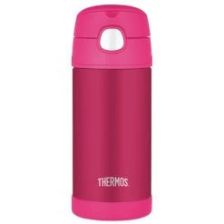 Thermos Funtainer Vacuum Insulated Drink Bottle Pink 355ml