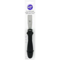 Wilton Straight Spatula 9IN - Black