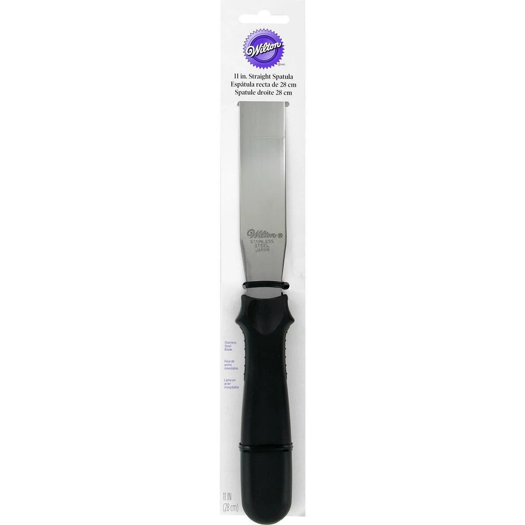 Wilton Straight Spatula 11IN - Black