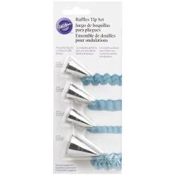 Wilton 4 Piece Ruffles Tip Set