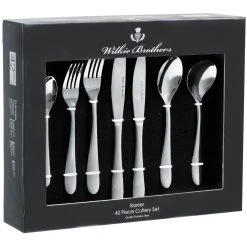 Wilkie Brothers Baxter 42 Piece Cutlery Set